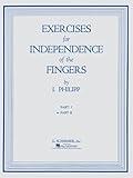 Exercises for Independence of Fingers - Book 2: Piano Technique (Piano Methods, Studies, and Exercises)