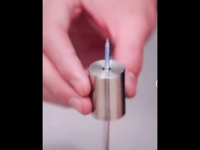 20 Distanziali Per Targhe In Acciaio Inox - Chiodi Pubblicitari Per Vetro, Plexiglas E Cartelloni - Foto 7