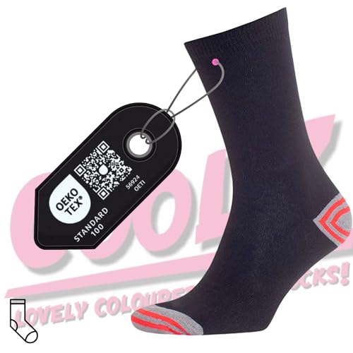 Herrensocken schwarz 10 Paar Baumwollsocken für Herren 39-42