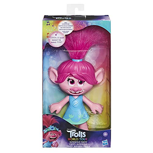 Trolls E94125E0 Muñeca musical Poppy Superstar