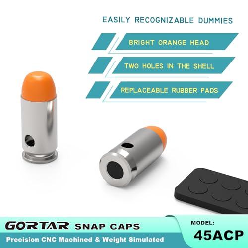 Image of Snap Caps Training Dummy Rounds Practice Safe Loading Firing Close to Real Weight