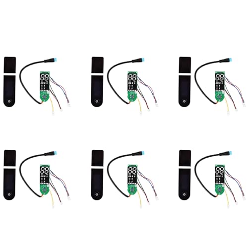 Hlsicnalm(ヘルシンキ) 6X アップグレードM365 Proダッシュボードカバーの交換用回路基板、 M365 Pro電動スクーター用部品