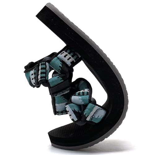 Image of WateLves Men's Sandals Hiking-Sport-Sandals with Adjustable Webbing Lightweight Water-Athletic-Beach-Sandals for Walking-Fishing-Travel-Trekking-Camping