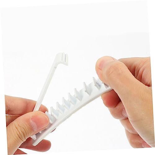 Set de 3 organizadores de cables con clips adhesivos para escritorio miniatura 4