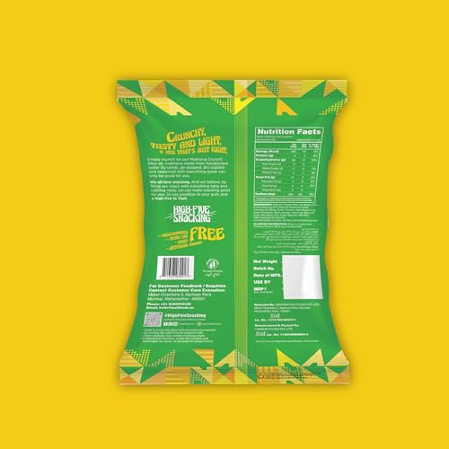 Image of Taali Roasted Makhana | 60 gm (Pack of 9) | Pudina Pop | 100% Vegatarian | Gluten Free, No Cholesterol, No Trans-Fat