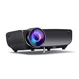 [Amplia compatibilidad del hogar del proyector]: Con HDMI, AV, VGA, puertos de la tarjeta del TF USB y, que se puede conectar de forma flexible a diversos dispositivos, como palos de fuego, cajas de televisión, ordenadores portátiles, tarjetas TF, unidades USB y teléfonos inteligentes. Usted puede disfrutar de lo ilimitado y ardor de entretenimiento, películas, deportes, documentales, ejercicio y mucho más ..