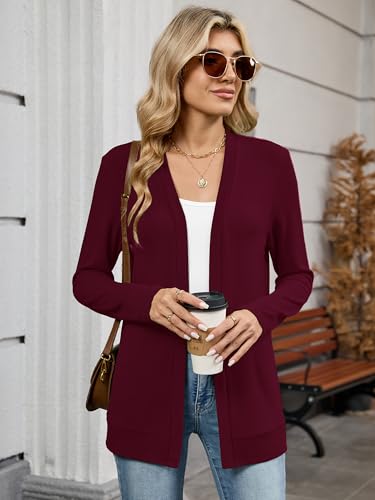 Image of Heymoments Cardigan for Women Long Sleeve Lightweight Sweaters