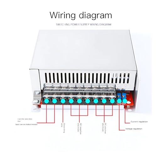 Alimentation à découpage réglable 0-80V DC 1000W pour régulation précise de tension - 5