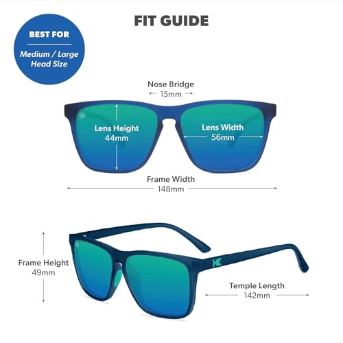 Knockaround Fast Lanes Polarized Sport Sunglasses — view 4