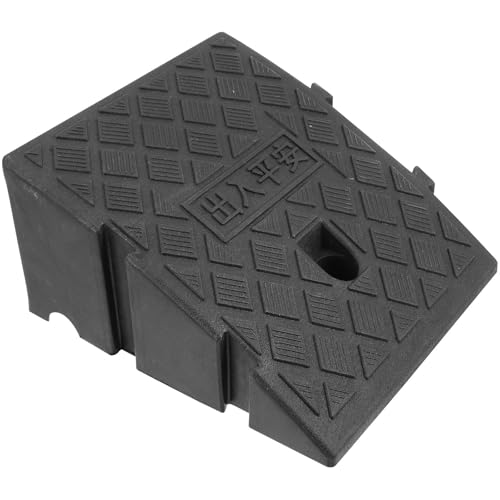 Rampa portátil de plástico para motocicletas con superficie antideslizante texturizada, práctica para transporte, rampa para automóviles en entrada de garaje y cargamento al aire libre miniatura 1