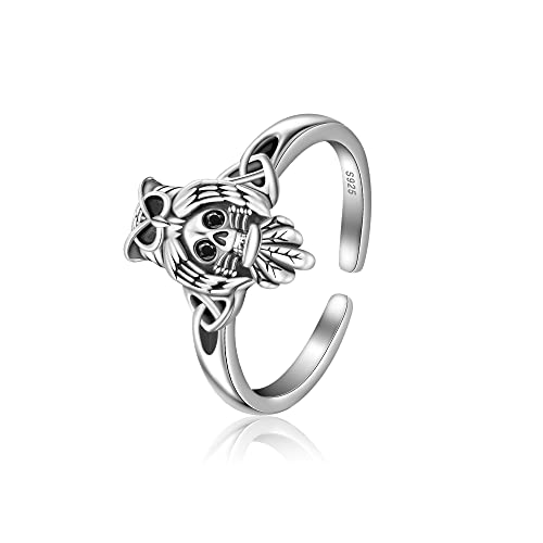 Ring 925 Sterling Silver Whale Open Rings Whale Shark Ring Wedding Ring Adjustable Ring Mother's Day Jewelry for Women