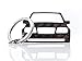 Price comparison product image BlackStuff Carbon Fiber Keychain Keyring Ring Holder Compatible with W124 EVO Cossworth BS-608