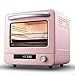 SUNWEIHAOA Mini Elektrobackofen 20L, Umluftbackofen, 1300W Backöfen Mit Grillfunktion, Ideal Für Büro, Wohnwagen Und Wohnheim Ästhetisch Und Praktisch