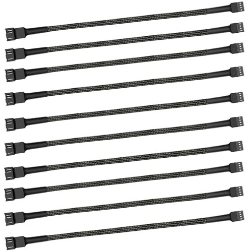 Image of 12 inch PWM Fan Extension Cable - 4 Pin, 30cm (10pcs)