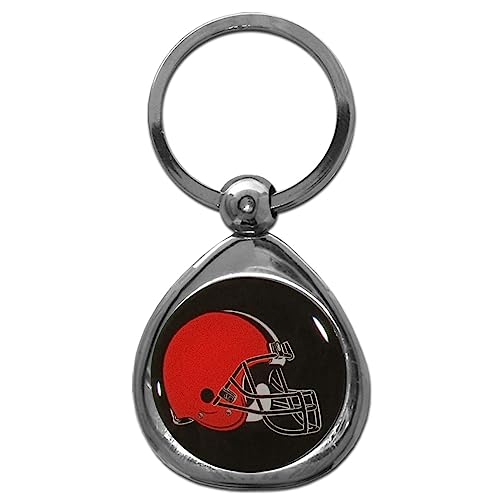NFL Siskiyou Sports Fan Shop Cleveland Browns Chrome Key Chain One Size Team Colors