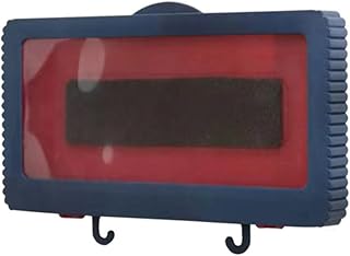 Geardeangloow Soporte de pared para teléfono de ducha, impermeable, pantalla táctil HD, azul, 19 x 2,8 x 10,5 cm