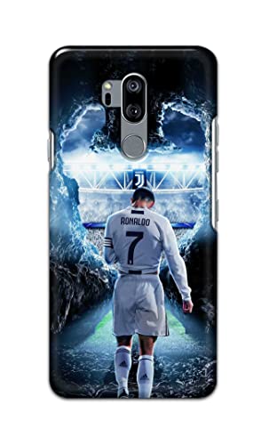 Image of Printed Hard Back Cover Case for LG G7 ThinQ | LG G7 Plus Back Cover (Footbal Legend) -702