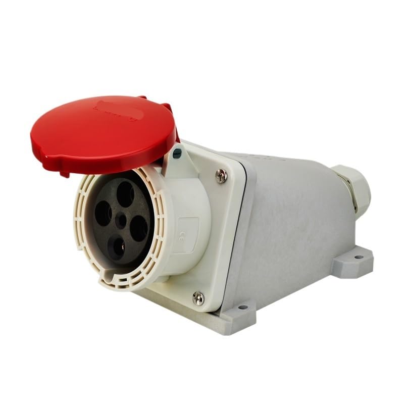 63A 4-pin Aviation Industry Plug Connector IP44(Concealed Plug IP44)