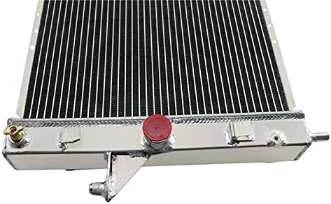 ECMRAD Racing Aluminum Radiator Replacement for 1994-2002 Saturn SC1 SC2 SL SL1 SL2 SW1 SW2 L4 1.9L 1999 2001 1998 1997, Silver