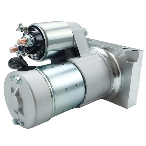 19695 Nuevo Motor de Arranque Reemplazo para Chevy SBC BBC GMC 262 305 307 327 350 454 con 153 168 10 Dientes Volante Reloj 12V 1.4KW / 1.88HP S114-823 S114-823S 19695N 2-2982-HI