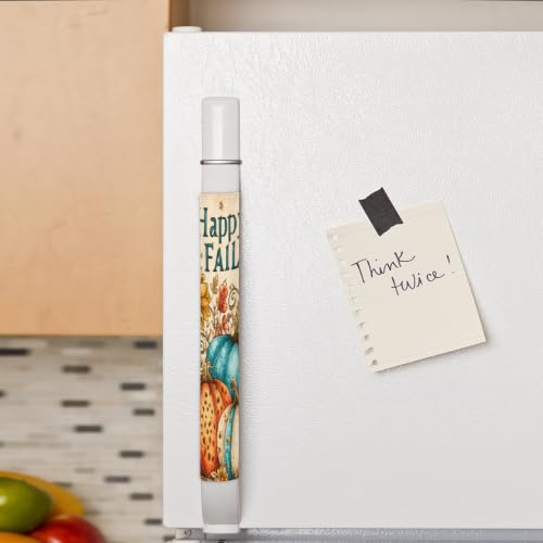 Image of Autumn Refrigerator Door Handle Covers Set of 2 Fridge Door Handle Decor | Fall Decor Washable Dishwasher Mocrowave Oven Protector Handle Cover Keep Your Kitchen Appliance Clean