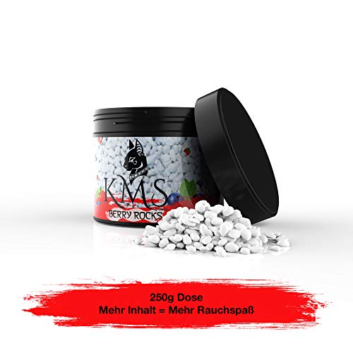 KMS Shisha Tabak (Steine) – Berry Rocks (Beerenmix) - 250g Dose - Dampfsteine für einen intensiven und langanhaltenden… – Bild 3