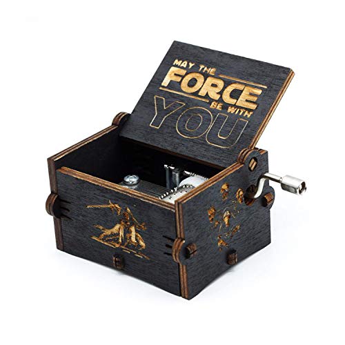 Bayram® ® ® ® Game of Thrones Parte Reloj con manivela de Madera DIY | de música Caja para manivelas para el Famoso Melodía Fan Artículo  Instrumento Regalo Gadget