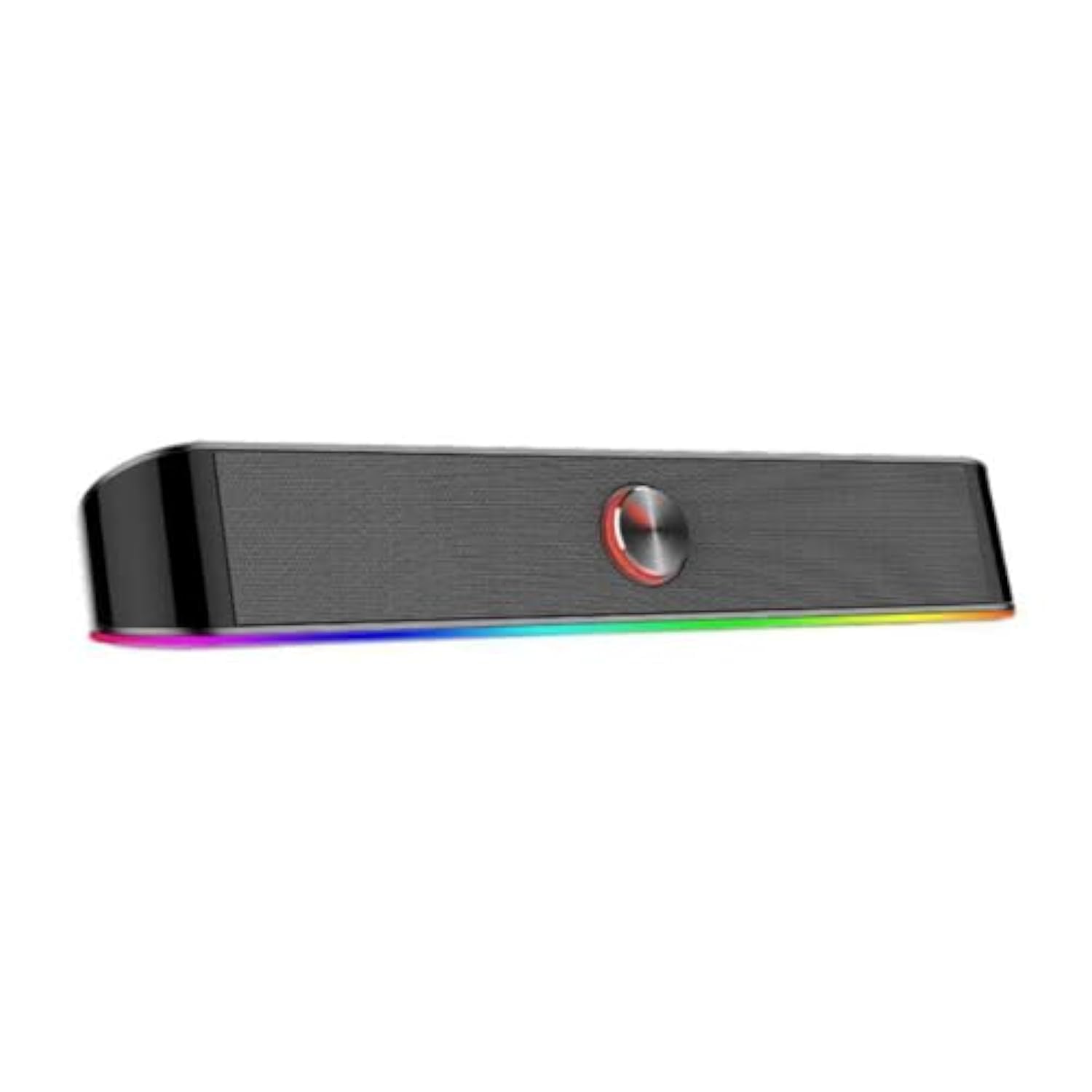 Exxelo (𝟓 𝐘𝐄𝐀𝐑 𝐖𝐀𝐑𝐑𝐀𝐍𝐓𝐘 RGB Speaker with Dynamic Lighting Bar | Touch Control Backlit Speaker with Volume Knob | USB Powered, Compact Design & Excellent Sound for PC, Laptop & Desk Setup-image-14