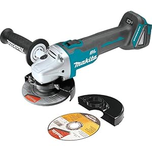 Makita XAG04Z 18V LXT® Lithium-Ion Brushless Cordless 4-1/2” / 5″ Cut-Off/Angle Grinder, Tool Only