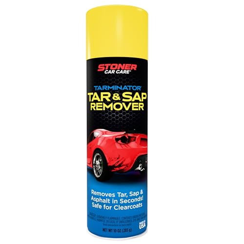 Stoner Car Care 91154 Tarminator Tar, Sap, and Asphalt Remover – Fast Acting Tar and Sap Remover...