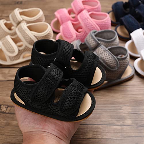 Image of RVROVIC Baby Boys Girls Sandals Premium Soft Anti-Slip Rubber Sole Infant Summer Outdoor Shoes Toddler First Walkers