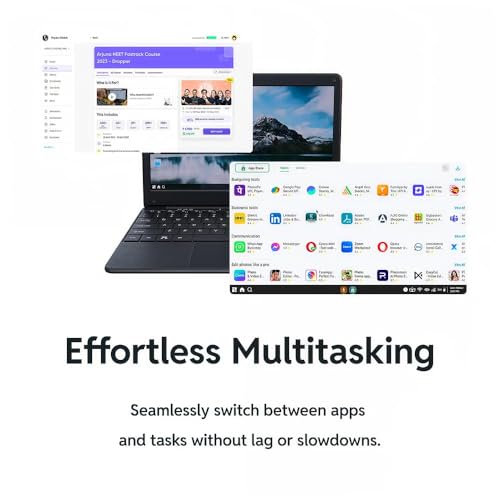 Image of PW PiBook Laptop by Physics Wallah | 6GB RAM, 128GB Storage (Expandable to 512GB) | 11.6 Inch HD Display | Mediatek 8788 Octa-Core | Thin & Light | 7hrs Battery | Android 13 (PiBook OS) | in-Built AI