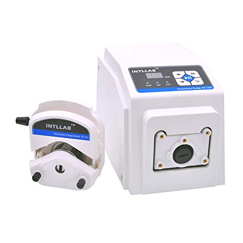 Image of INTLLAB BT100 Peristaltic Pump | High-Precision Stepper Motor Dosing Pump 0.1-100 RPM Variable Speed RS485 Interface Flow 0.06-360 mL /min with 2m 17# Tubing