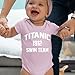 The Pxv One-Piece Titanic Swim Team 18 Months Light Pink Romper