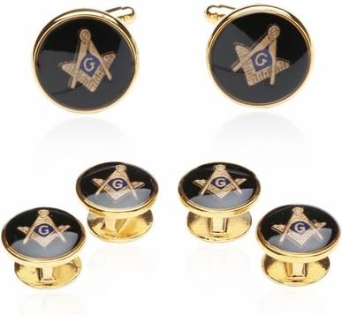 Freemason Cufflinks Formal Set Cuff Links