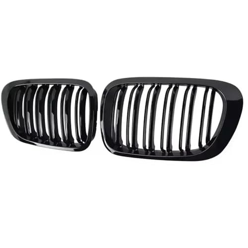 Rejilla delantera negra brillante que transforma el diseño frontal de tu coche de 2/4 puertas
