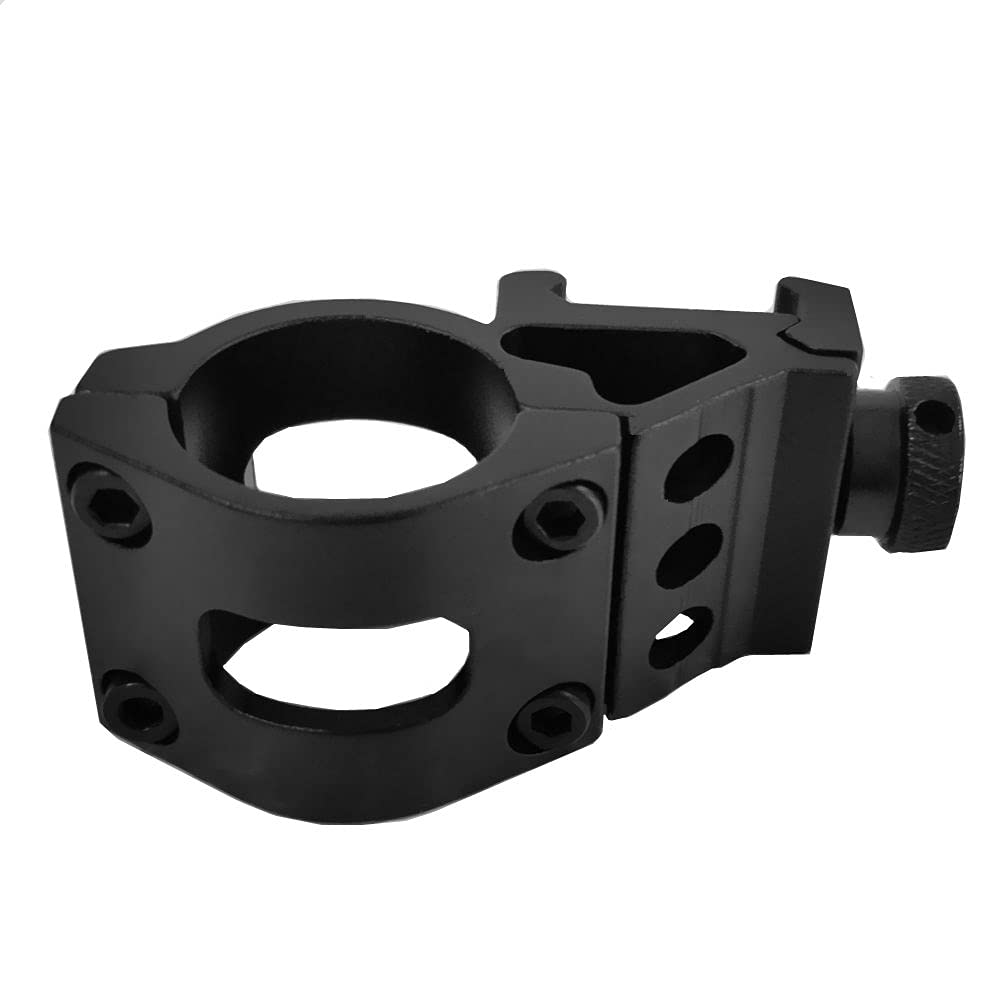 Fire Club Offset Ring 25 mm Guide 20 mm 45° Picatinny Support Torcia Surefire
