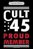 golf culture kings  Composition Notebook: Cult 45 Proud Member Trump 2020 Gifts Mug Journal/Notebook Blank Lined Ruled 6x9 100 Pages