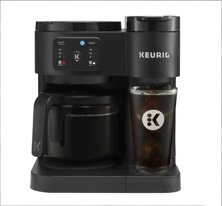K-eurig K-Duo Essentials, Hot & Iced Single-Serve Pod Coffee Maker &...
