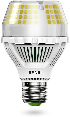 SANSI 250W Equivalent LED Light Bulb, 4000 Lumens E26 LED Bulb