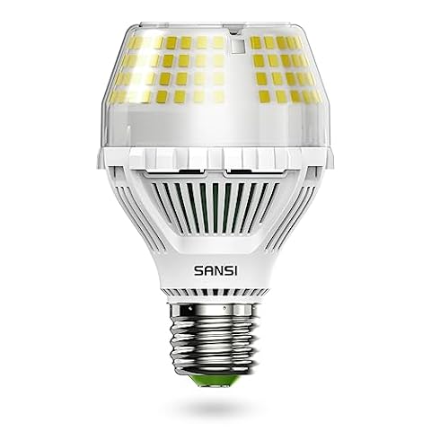 SANSI 250W Equivalent LED Light Bulb, 4000 Lumens E26 LED Bulb — $22.46 (25% off)