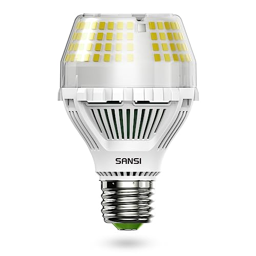 SANSI US SANSI 250W Equivalent LED Light Bulb, 4000 Lumens E26 LED Bulb