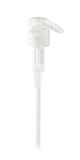 White Pump Dispenser for Shampoo & Conditioner Liter Bottles, 33.8 oz Sizes