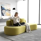 Container Furniture Direct 90 Curved Velvet