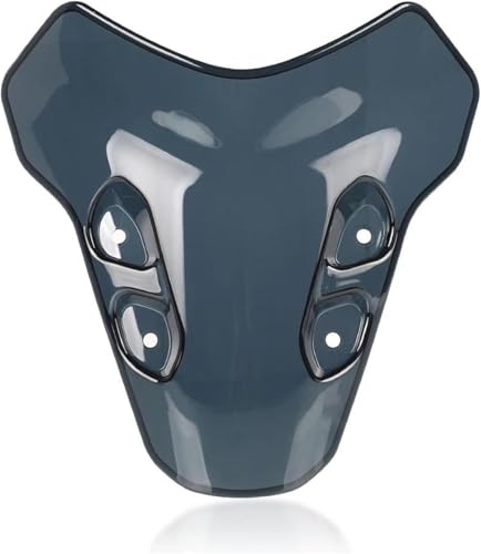 Pare-brise moto Yamaha MT07 anti fatigue bulle de protection voyage grise
