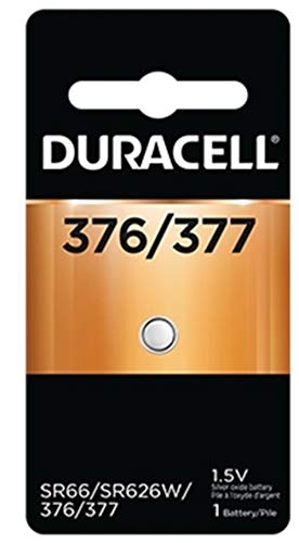 Pila Duracell Silver Oxide 1.5V 377 Pack x4