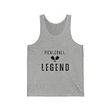 'Pickleball Legend' Tank Top Athletic Heather M