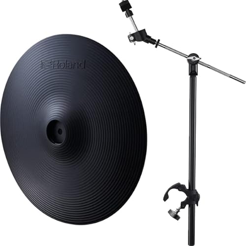 Roland ���[�����h - V-Cymbal Crash CY-12C-T + MDY-STANDARD MDY-STD �Z�b �g �V���o���p�b�h