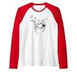 Camiseta antimosquitos Fight the Bite - Repelente de enfermedades de Lyme Camiseta Manga Raglan