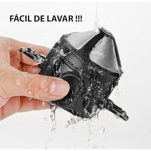 Mini coador filtro de café individual inox lavável portátil reutilizável chá drip